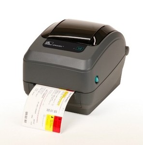 ZEBRA GX430T条码打印机300dpi点不干胶打印机/电子面单标签机
