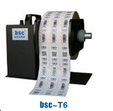BSC-T6条码标签回卷器 双向/同步/调速 120MM